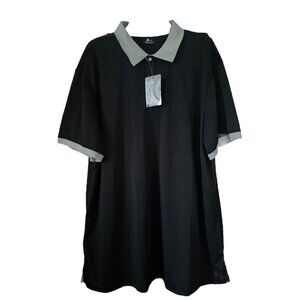 NWT Speed Your Run German Designed Dry Fit Black Polo Shirt Mens Size 3XL